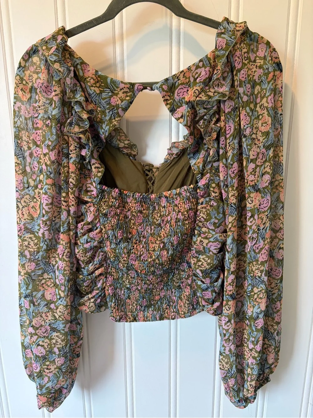 Free People smocked bodice